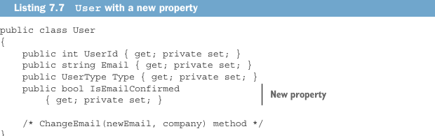Listing 7.7